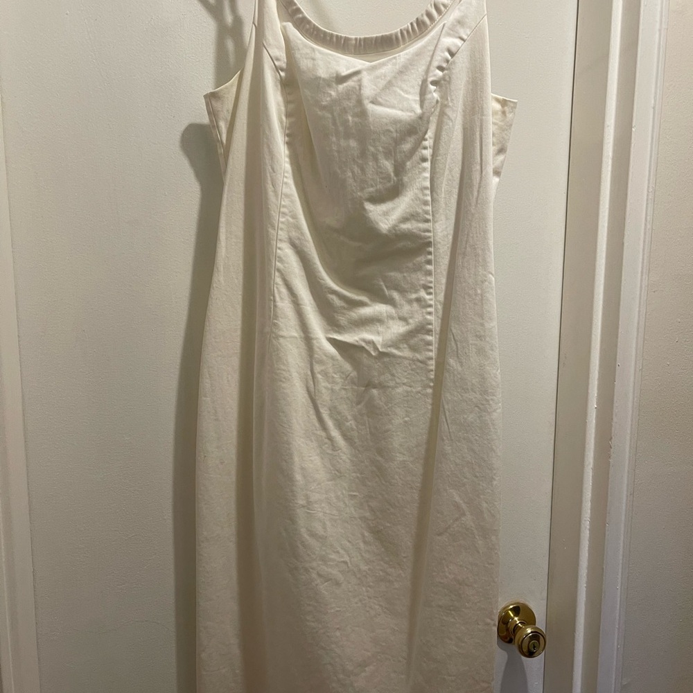 Elegant White Summer Dress